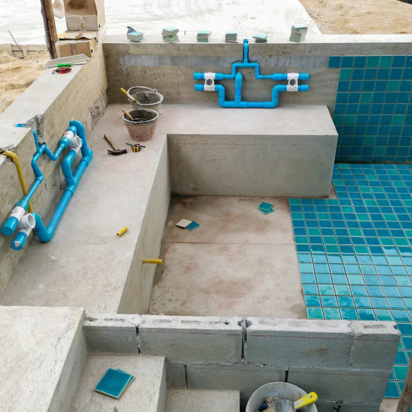 Khal Renovation Piscine A Cannes Avant 1